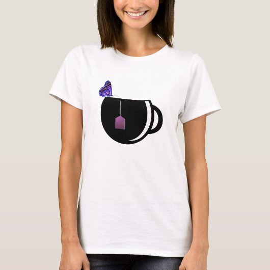 Butterfly Tea T-shirt (Voorkant)