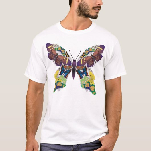 Butterfly tee t-shirt (Voorkant)