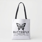 Butterfly Tees Co. 0047688-WTL Tote Bag (Voorkant)