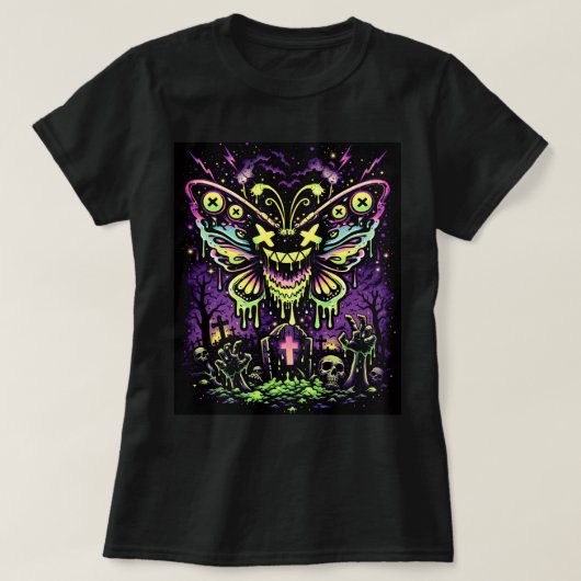 Butterfly Tees Co. Graveyard Butterfly 0047762 (Design voorkant)