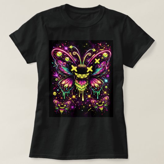 Butterfly Tees Co. Rare Vleugel 0047774 (Design voorkant)