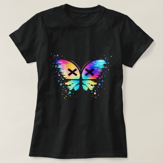 Butterfly TEES CO. Retro Butterfly Shirt 0047875 (Design voorkant)