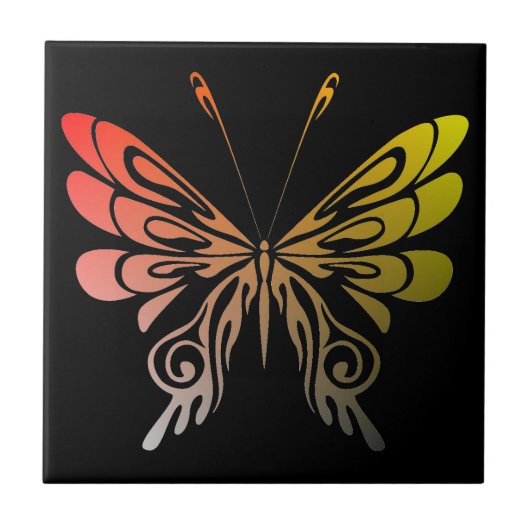 Butterfly Tegeltje (Voorkant)