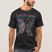 Butterfly telemetrie technicus t-shirt (Voorkant)
