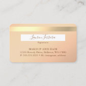 Butterfly Th-Kaart Style Visitekaartje (Achterkant)