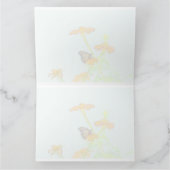 Butterfly "Thank You" Card Bedankkaart (Binnen)