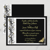 Butterfly Theme Kaart (Voorkant / Achterkant)