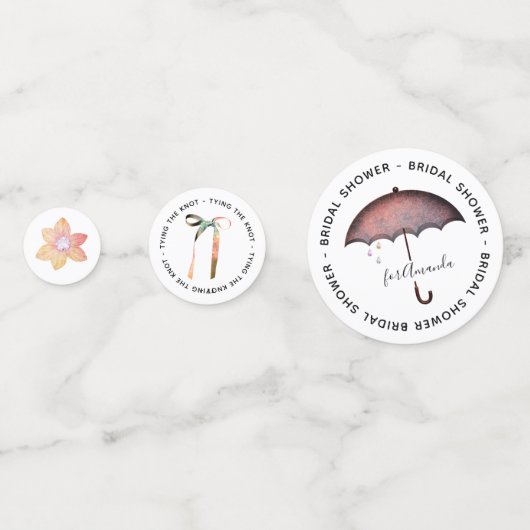 Butterfly Theme Vrijgezellenfeest Confetti (Voorkanten)