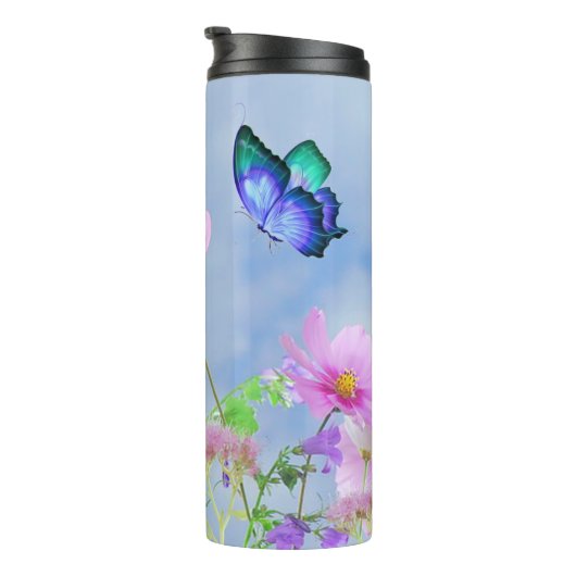 Butterfly Thermosbeker (Geroteerd rechts)