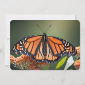 Butterfly Three en gratis verjaardagsuitnodigingen Kaart (Achterkant)