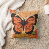 Butterfly Throw Pillow 1 Timothy 4:12 Kussen (Deken)