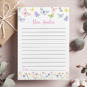 Butterfly Time Capsule Note Kaart