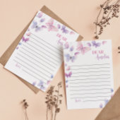 Butterfly Time Capsule Note Kaart