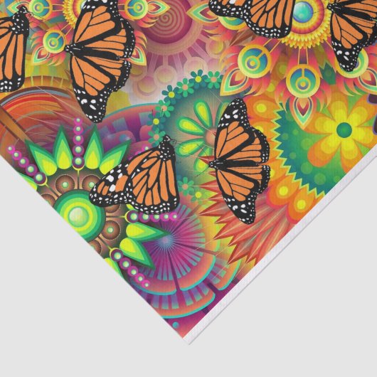 Butterfly Tissuepapier (Detail)