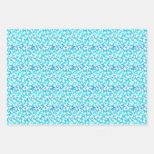 Butterfly Toss (Blauwgroen) Inpakpapier Vel (Voorkant 2)