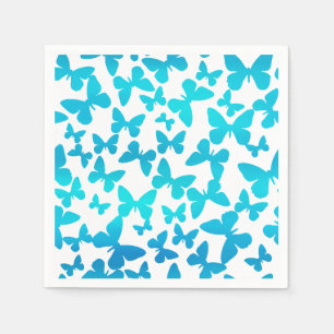 Butterfly Toss (Blauwgroen) Servet