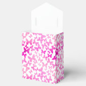 Butterfly Toss (roze) Bedankdoosjes (Geopend)