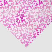 Butterfly Toss (roze) Tissuepapier (Detail)