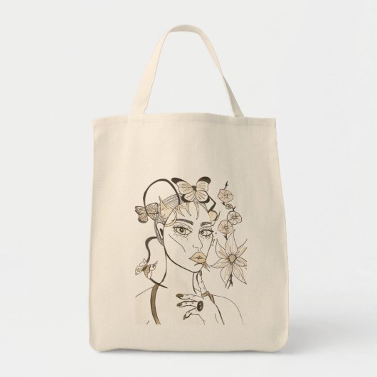 Butterfly Tote Bag (Voorkant)
