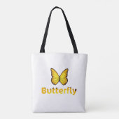 Butterfly Tote Bag (Achterkant)