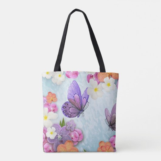 Butterfly Tote Bag (Achterkant)
