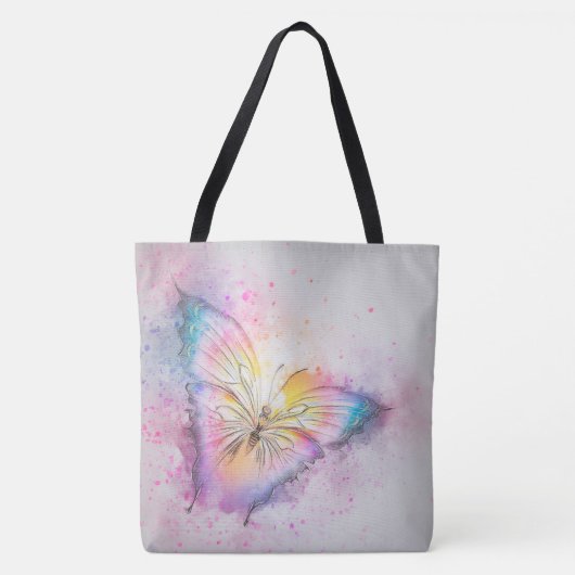Butterfly Tote Bag (Voorkant)