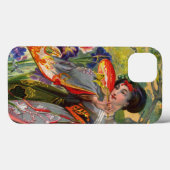 Butterfly Touch iPhone 5/5S Hoesje (Achterkant (horizontaal))