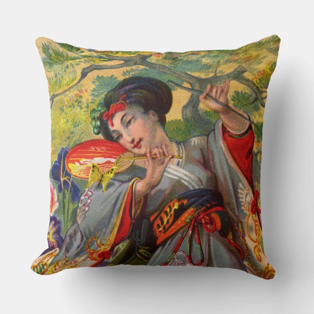 Butterfly Touch Kussen (Voorkant)