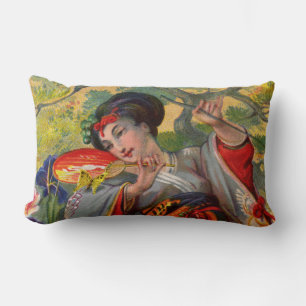 Butterfly Touch Lumbar Pillow Kussen