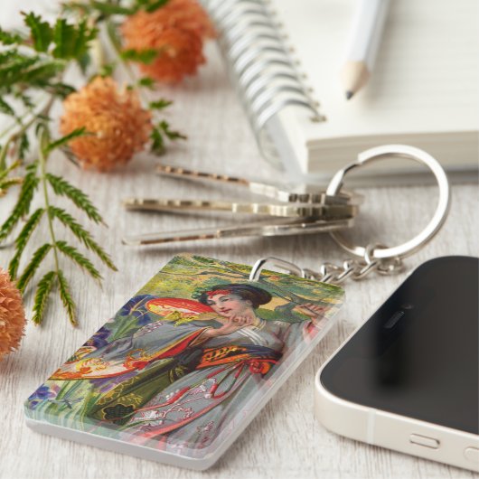 Butterfly Touch Sleutelhanger (Voorkant Rechts)