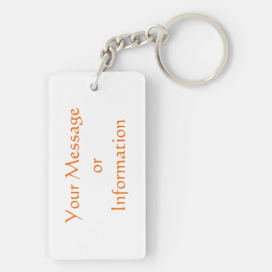 Butterfly Touch Sleutelhanger (achterkant)