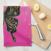 Butterfly Towel Theedoek (Quarter Fold)