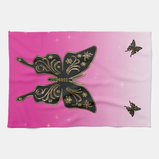 Butterfly Towel Theedoek (Horizontaal)