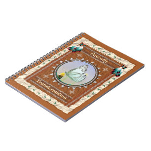 Butterfly - Transformatie - notebook 80 pagina's Notitieboek