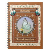 Butterfly - Transformatie - notebook 80 pagina's Notitieboek (Voorkant)