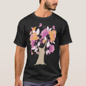 Butterfly Tree Beautiful Butterfly Tree Butterflie T-shirt (Voorkant)