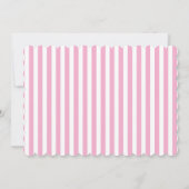 Butterfly Tree Grey & Pink Baby shower Uitnodiging (Achterkant)