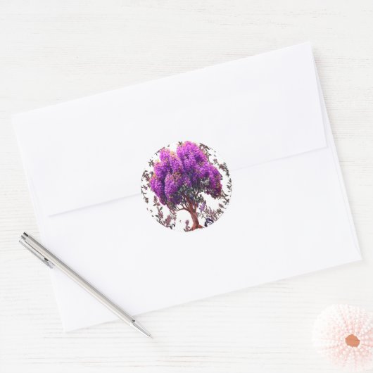 Butterfly Tree sticker – Botanische esthetiek (Envelop)