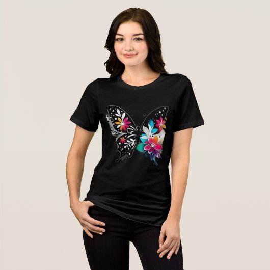 Butterfly Tri-Blend Shirt (Voorkant volledig)