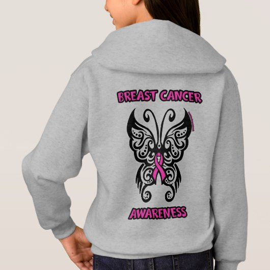 Butterfly/Tribal.. Borstkanker (Achterkant)