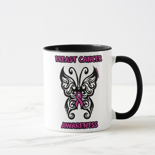 Butterfly/Tribal.. Borstkanker Mok (Rechts)
