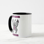 Butterfly/Tribal.. Borstkanker Mok (Voorkant links)