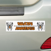 Butterfly Tribal...RSD/CRPS Bumpersticker (Op auto)