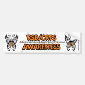 Butterfly Tribal...RSD/CRPS Bumpersticker (Voorkant)