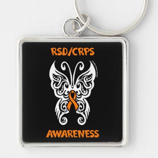 Butterfly/Tribal.. RSD/CRPS-Sleutelhanger Sleutelhanger (Voorkant)