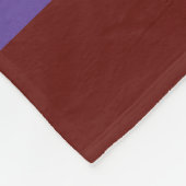 Butterfly/Tribale.. Arachnoiditis Fleece Blanket (Hoek)