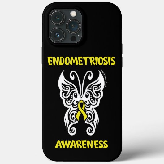 Butterfly/Tribale.. endometriose Case-Mate iPhone Case (Achterkant)