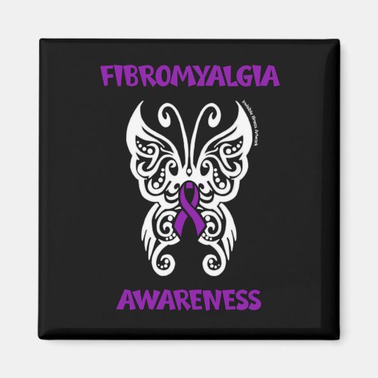Butterfly/Tribale.. Fibro Magneet (Voorkant)