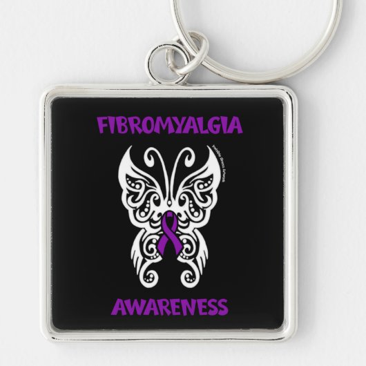 Butterfly/Tribale.. Fibro Sleutelhanger (Voorkant)