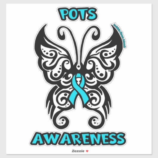 Butterfly/Tribale.. POTS Sticker (Vel)